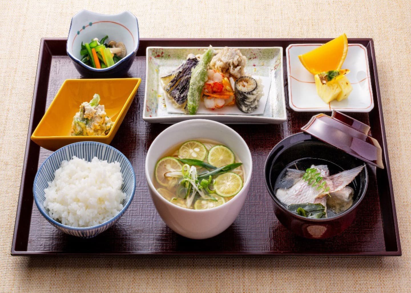 半田そうめん御膳