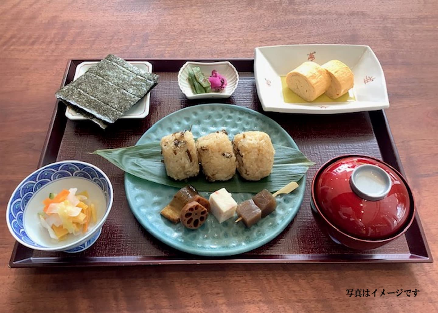 いり飯おにぎり膳